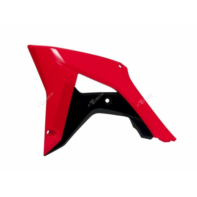 RACETECH Kühlerspoiler Originalfarbe (2017) rot/schwarz für HONDA CRF 250, CRF 250 RX ENDURO, CRF 450, CRF 450 RX ENDURO RACETECH Kühlerspoiler Originalfarbe (2017) rot/schwarz für HONDA CRF 250, CRF 250 RX ENDURO, CRF 450, CRF 450 RX ENDURO