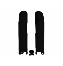 RACETECH Fork Guards - Black for KTM EXC 125, EXC 200, SX 125, SXS 125 and HUSABERG FC 450, FC 550, FE 650, FS 650 2000-2011