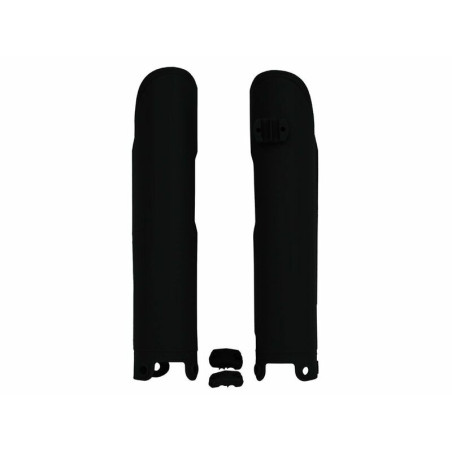 RACETECH Fork Guards - Black for KTM EXC 125, EXC 200, SX 125, SXS 125 and HUSABERG FC 450, FC 550, FE 650, FS 650 2000-2011