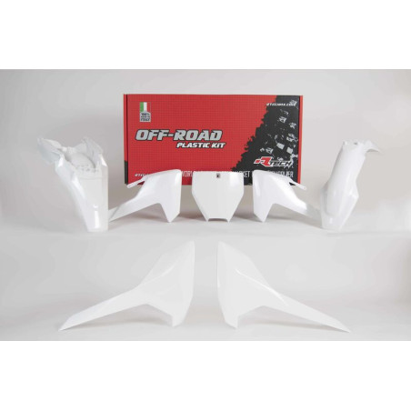 Kit plastique RACETECH couleur origine 2017/2019 pour HUSQVARNA TC 65 de 2017 à 2023