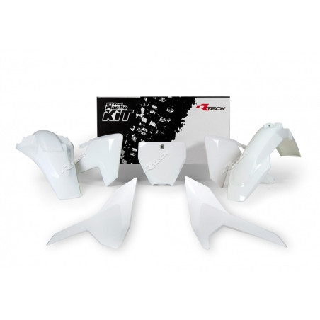 RACETECH Plastic Kit OEM Color (2017) White for HUSQVARNA FC 250, FC 350, FS 450, TC 125, TC 250 2015-2021