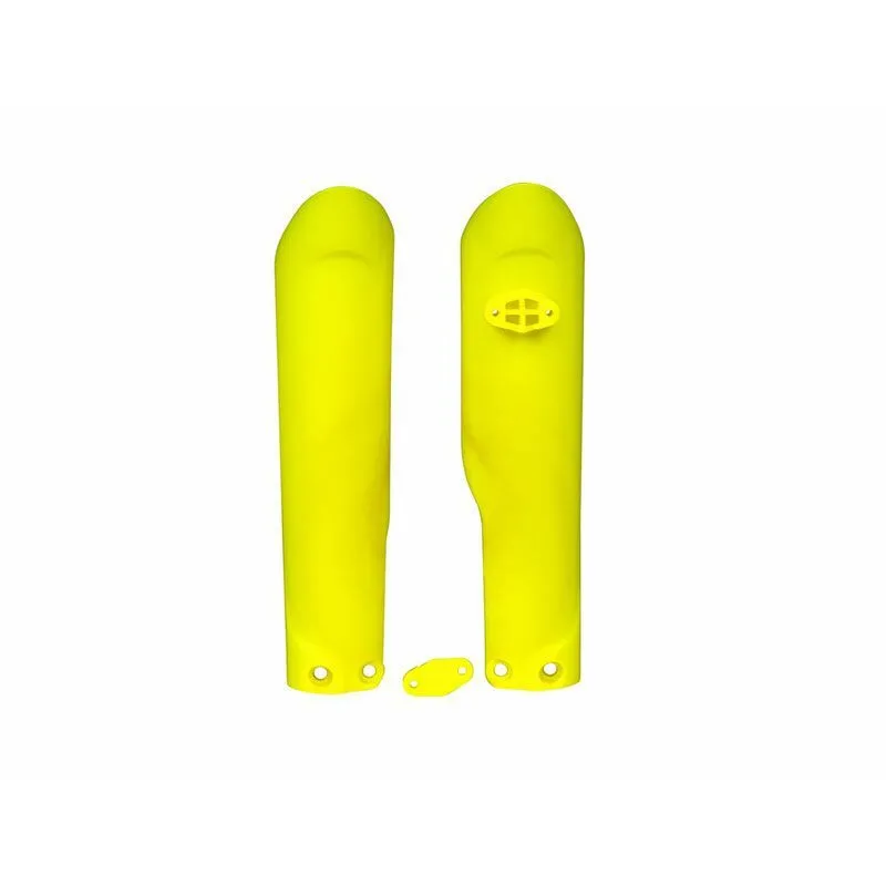RACETECH Fork Guards - Yellow for HUSQVARNA TC 85 2018-2024