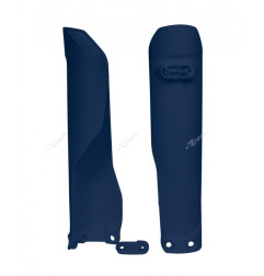 RACETECH Fork Guards - Blue for HUSQVARNA FC 250, FC 350, FC 450, TC 125, TC 250 2015-2022