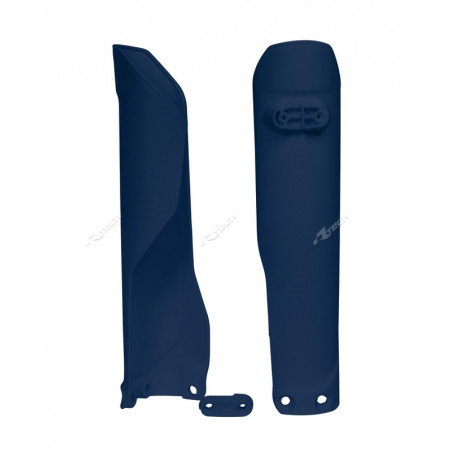 Protectores de horquilla RACETECH - azul para HUSQVARNA FC 250, FC 350, FC 450, TC 125, TC 250 de 2015 a 2022