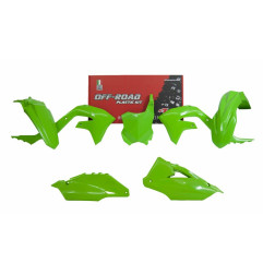 Kit plastiques RACETECH couleur origine (2020) pour KAWASAKI KX 250, KX 250 X, KX 450 de 2019 à 2024