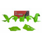 RACETECH Plastic Kit for KAWASAKI KX 250, KX 250 X, KX 450 2019-2024