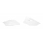 RACETECH Side Panels White for KAWASAKI KX 250, KX 250 X, KX 450 2019-2024 RACETECH Side Panels White for KAWASAKI KX 250, KX 250 X, KX 450 2019-2024