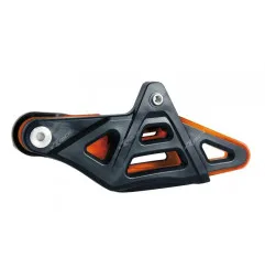 Guiacadenas RACETECH OEM Color Negro / Naranja para KTM EXC 250, EXCF 350, HUSQVARNA FE 350, TC 85 y GAS GAS MC 300, MC 85