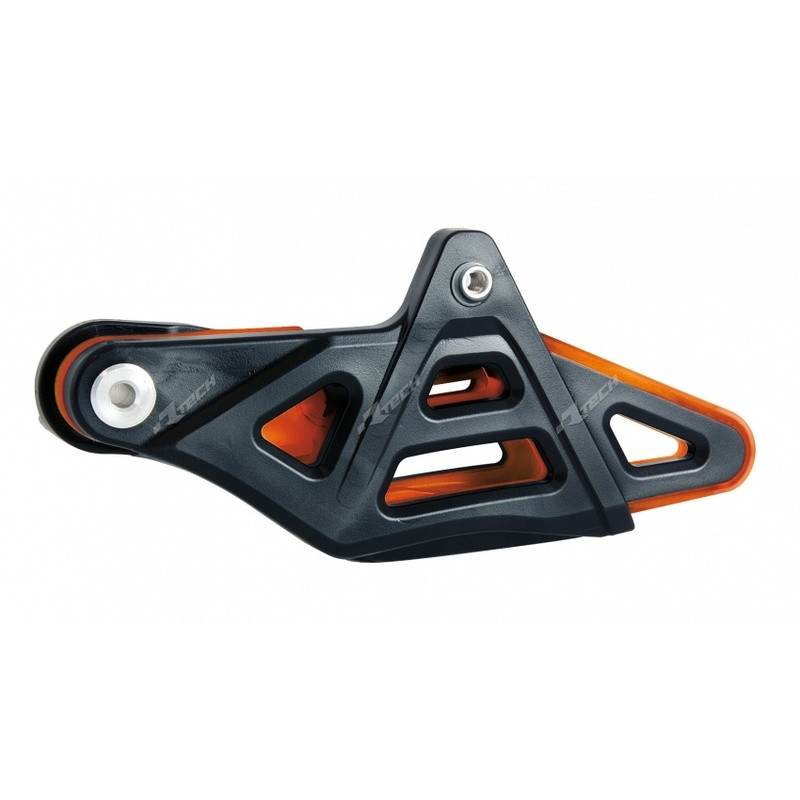 Guiacadenas RACETECH OEM Color Negro / Naranja para KTM EXC 250, EXCF 350, HUSQVARNA FE 350, TC 85 y GAS GAS MC 300, MC 85