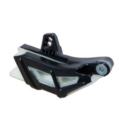 Guide chaîne RACETECH noir pour KTM EXC 125, EXC 200, EXC 250, EXC 300, EXCF 250 de 2007 à 2013