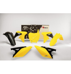 RACETECH Plastic Kit OEM Colour (14-16) Yellow/Black for SUZUKI RMZ 250 2010-2018
