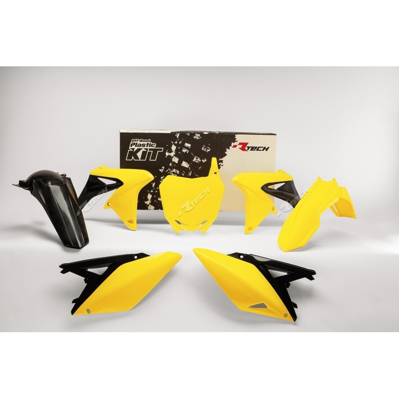 RACETECH Plastik-Kit OEM-Farbe (14–16) Gelb/Schwarz für SUZUKI RMZ 250 2010-2018 RACETECH Plastik-Kit OEM-Farbe (14–16) Gelb/Schwarz für SUZUKI RMZ 250 2010-2018