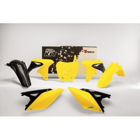 Kit de plástica RACETECH (5 pcs) - Color OEM para SUZUKI RMZ 250 de 2010 a 2018
