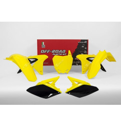 Kit de plástica RACETECH (5 pcs) - Color OEM para SUZUKI RMZ 250 de 2010 a 2018