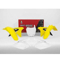 Kit plastique RACETECH couleur origine (2018) pour SUZUKI RMZ 250 de 2010 à 2018