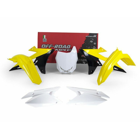 Kit plastique RACETECH couleur origine (2018) pour SUZUKI RMZ 250, RMZ 450 de 2018 à 2027