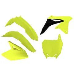 Kit de plástica RACETECH (5 pcs) para SUZUKI RMZ 450 de 2008 a 2017