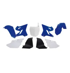 Kit plastique RACETECH Replica (15-16) bleu/blanc pour YAMAHA YZ 125, YZ 250 de 2002 à 2014