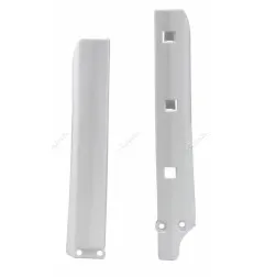 RACETECH Fork Guards - White for YAMAHA YZ 85 2002-2018