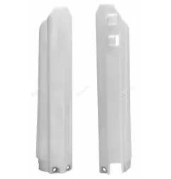 RACETECH Gabelprotektoren - weiß für YAMAHA WRF 250, WRF 400, YZ 125, YZ 250, YZF 250 1996-2004