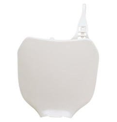 RACETECH Front Number Plate White for YAMAHA YZ 125, YZ 250, YZF 250, YZF 450 2001-2005