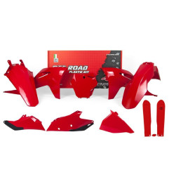 Kit plastiques RACETECH - couleur origine (21/22) pour GAS GAS EC 250, ECF 250, ECF 350, MCF 250, MCF 450 de 2021 à 2025