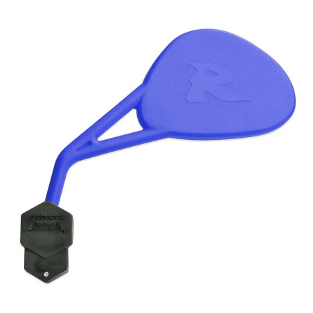 HIGHSIDER smart Enduro Left Mirror universal - Blue (1pc) for YAMAHA YFS 200 BLASTER 2WD, YZ 250, YZF 250, YZF 450 2001-2015
