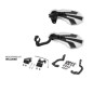 Protège-mains POLISPORT MX Flow pour KTM EXC 300, HONDA CR 250, SHERCO SEF 250 et HUSQVARNA FC 250 de 1978 à 2027