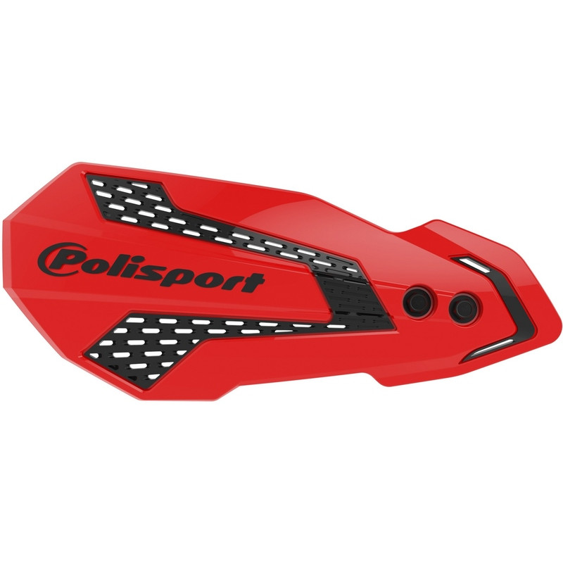 POLISPORT MX Flow Handguards Red / Black for HONDA CRF 450, CRF 450 RWE, CRF 450 RX ENDURO 2021-2027