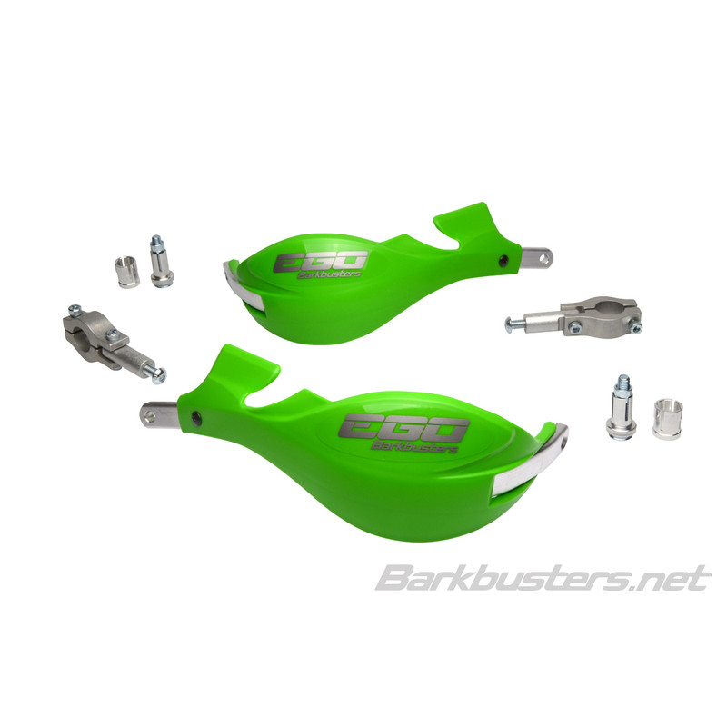 BARKBUSTERS EGO Mini Handguard Straight Ø22mm Green