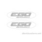 Autocollants BARKBUSTERS Ego 2pcs