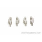 BARKBUSTERS Spare Part Saddle Set Straight Ø22mm