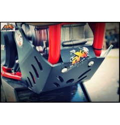 AXP Enduro Unterfahrschutz - HDPE 6 mm für BETA RR 350, RR 390, RR 430, RR 480 2014-2019