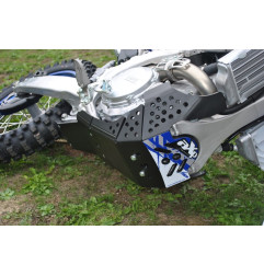 Cubrecárter AXP enduro xtrem PHD negro para YAMAHA WRF 250, WRF 450, YZF 450 y FANTIC XEF 250, XEF 310, XEF 450 de 2018 a 2025