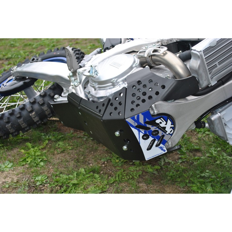 Cubrecárter AXP enduro xtrem PHD negro para YAMAHA WRF 250, WRF 450, YZF 450 y FANTIC XEF 250, XEF 310, XEF 450 de 2018 a 2025
