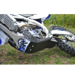 Cubrecárter AXP enduro xtrem PHD negro para YAMAHA WRF 250, WRF 450, YZF 450 y FANTIC XEF 250, XEF 310, XEF 450 de 2018 a 2025