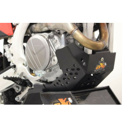 Cubrecárter AXP Xtrem Negro para HONDA CRF 450, CRF 450 RX ENDURO, CRF 450 X de 2021 - AX1580