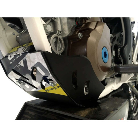AXP Enduro Skid plate - HDPE 6mm for HUSQVARNA FE 250, FE 350 2017-2023