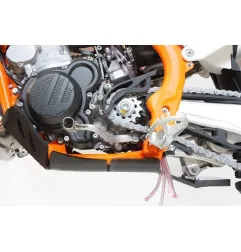 Cubrecárter AXP Xtrem HDPE -18 TC250-TX300 negro para KTM SX 250, XC 250, XC 300 y HUSQVARNA TC 250, TX 300 de 2017 a 2018