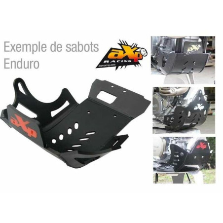 AXP Enduro Skid plate - HDPE 6mm for HUSQVARNA TE 250, TE 300 2014-2016