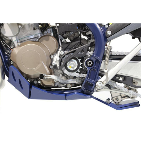 AXP Xtrem Skid Plate with Suspension Linkage Protection - HDPE 8mm for HUSQVARNA TE 250, TE 300 2020-2023