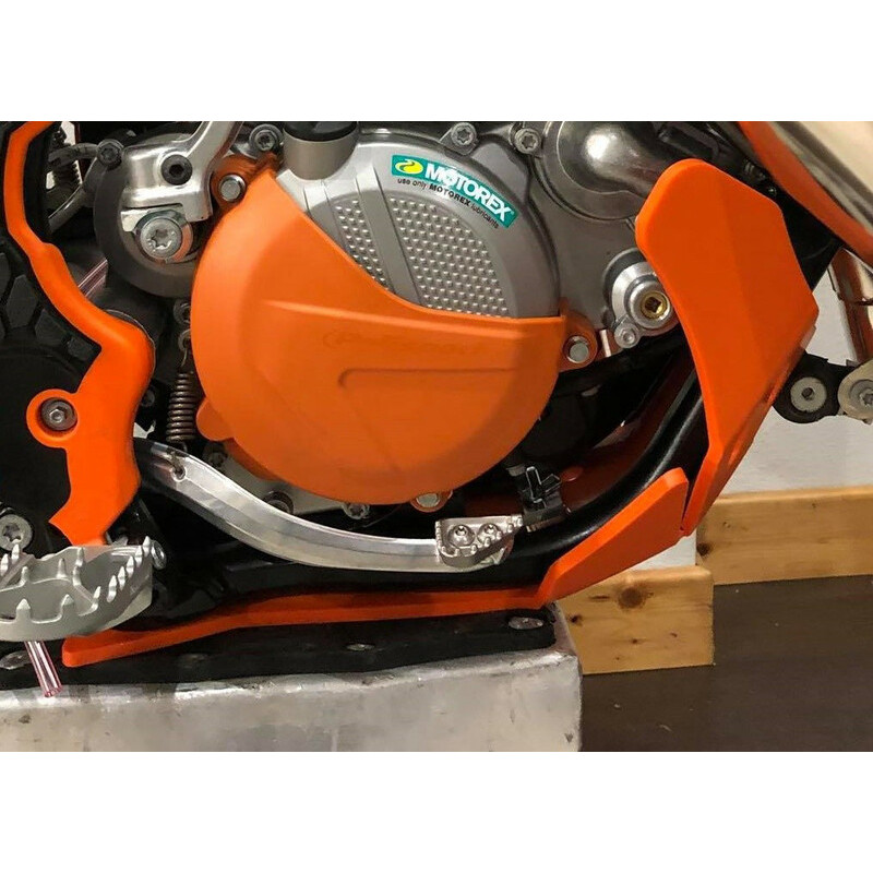 AXP Enduro Skid plate - HDPE 6mm for KTM EXC 150, XC 125, XCW 125, XCW 150 2017-2023