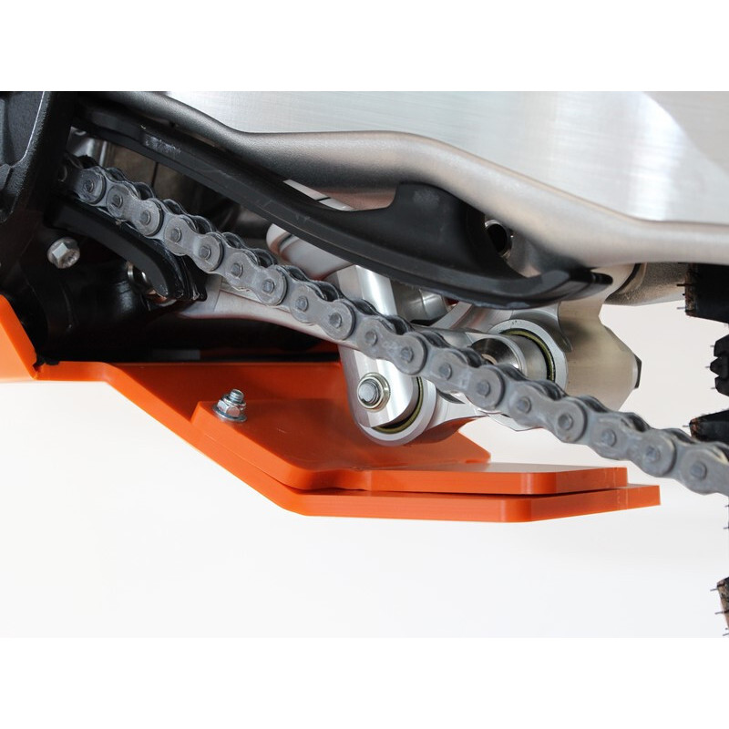 AXP Xtrem Skid Plate with Suspension Linkage Protection - HDPE 8mm for KTM SX 250, SX 300, XC 250, XC 300 2023-2027