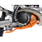 Cubrecárter AXP Xtrem con protección de bieleta - PEAD 8 mm para KTM SX 250, SX 300, XC 250, XC 300 de 2023 a 2027