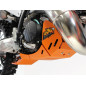 AXP Xtrem Skid Plate with Suspension Linkage Protection - HDPE 8mm for KTM SX 250, SX 300, XC 250, XC 300 2023-2027