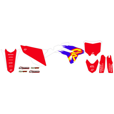 Kit completo Retro BLACKBIRD para HONDA CR 125, CR 250 de 2002 a 2007