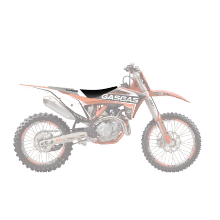 Housse de selle BLACKBIRD Dream Graphic 4 pour GAS GAS EC 250, MC 65, MC 85, MCF 250, MCF 450, HUSQVARNA TC 85 et KTM SX 85