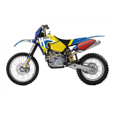 Kit de adhesivos BLACKBIRD Dream Graphic 4 para HUSABERG FE 450, FE 550, FE 650, FS 450, FS 650 de 2001 a 2008