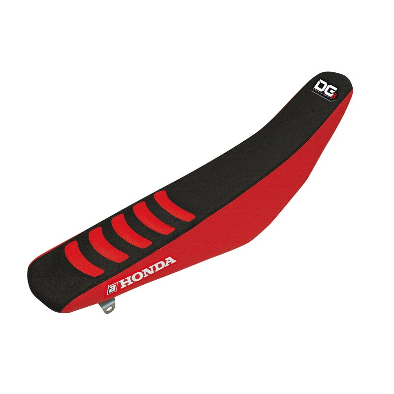BLACKBIRD Double Grip 3 Seat Cover Black/Red for HONDA CRF 450 2005-2008 BLACKBIRD Double Grip 3 Seat Cover Black/Red for HONDA CRF 450 2005-2008
