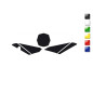 Fondos de placa BLACKBIRD para HUSQVARNA TC 449 de 2011 a 2013
